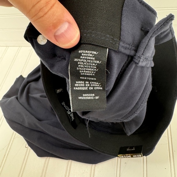 NWT 151 Mid Rise Trouser Blue Size 2 Original Premier Pointe One 5 One - Picture 7 of 9